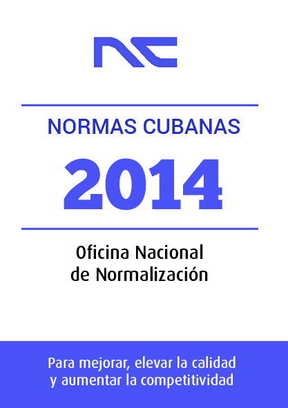 Normas Cubanas 2014. (Ebook)