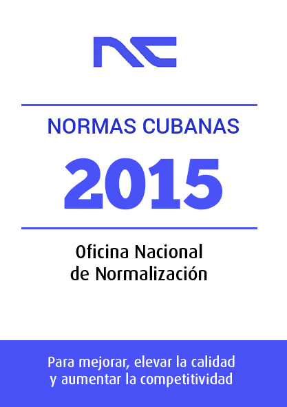 Normas Cubanas 2015. (Ebook)