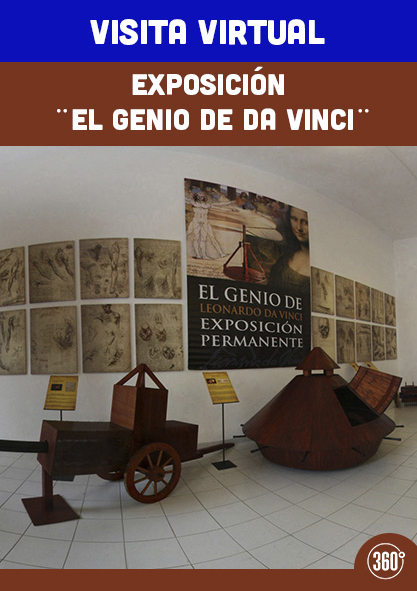 Visita Virtual Exposición ¨El Genio de Da Vinci¨. (Multimedia)