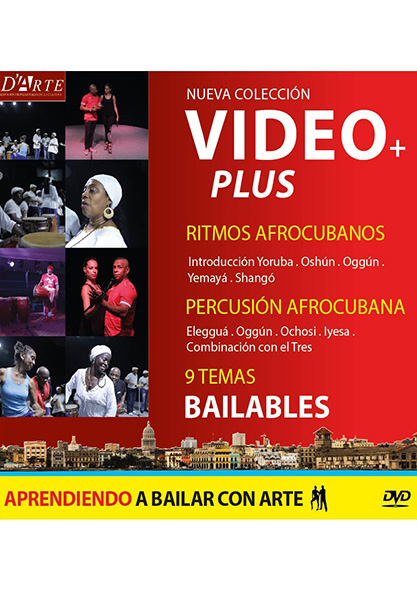 Ritmos Afrocubanos y Percusión Afrocubana. Video + Plus. (Video)